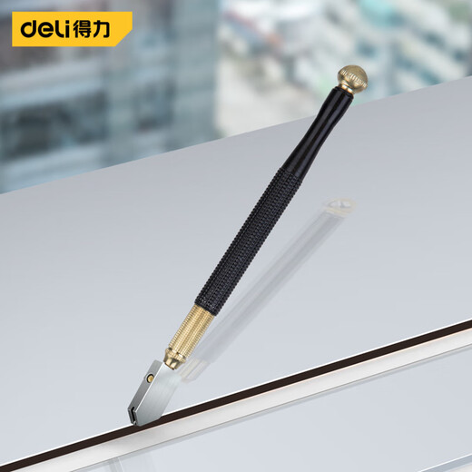 Deli diamond glass cutter glass scratcher glass cutter diamond high-precision cutting knife DL2701