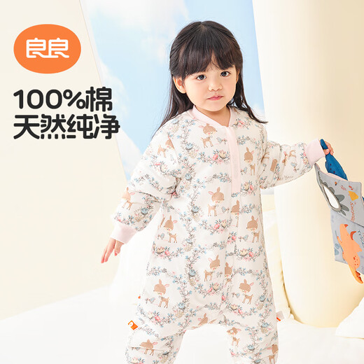 Liangliang Baby Sleeping Bag (New Product) Autumn and Winter Thickened Children's Sleeping Bag Newborn Split Leg Anti-Kick Quilt for All Seasons Interstellar Blue Thin Quilt - Suitable for 20-25 3XL (recommended height 110-125cm)
