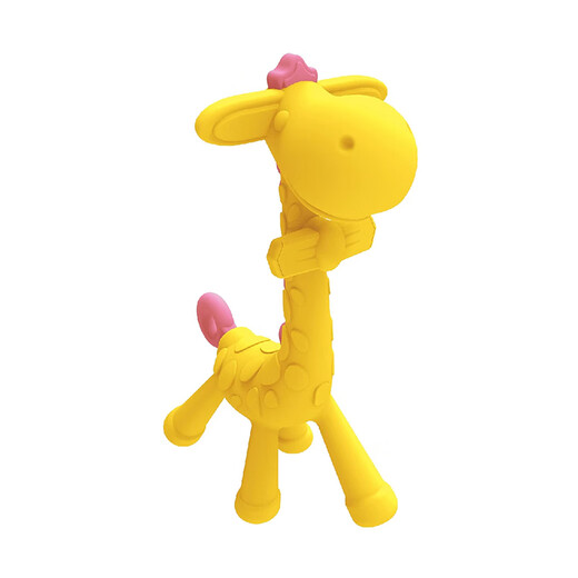 KJC Japanese original giraffe teether baby deer teether bite baby toy can be boiled original imported direct mail giraffe