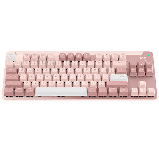 Logitech K855 Keyboard mécanique sans fil Bluetooth Clavier de jeu de jeu de bureau de bureau Clavier de bureau 84-Key Axe TTC Key With Wireless Mechanical Keyboard