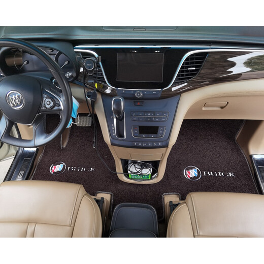 
New Buick gl8 onshore business class 652t mid-row imitation cashmere carpet 653t Luzun special second row foot pads, three rows of whole car (remark color)