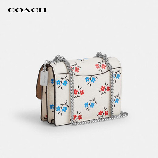 蔻驰（COACH）奢侈品女包印花风琴包单肩斜挎包CT866【品牌授权】送女友礼物