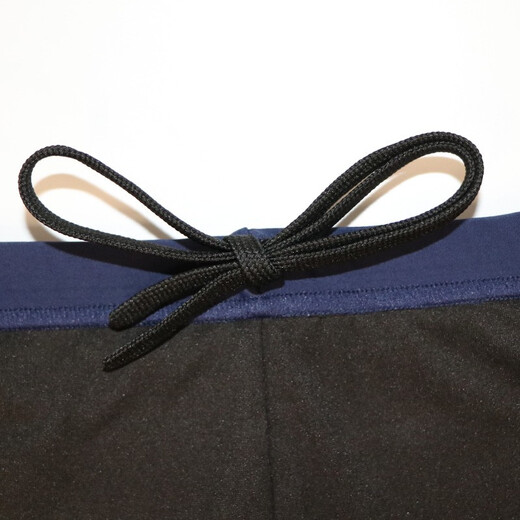 YINGFA professional men's swimming trunks boxer quick-drying large size resort hot spring swimming trunks men's new swimming equipment black and blue-3937 M recommended weight 90-110Jin Jin equals 0.5 kg