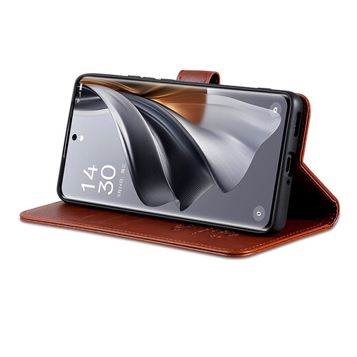 AZNS Huawei Enjoy 70X Mobile Case Flip-Fold Leather Case BRE-AL80 Protection Anti-fall 5G Front and Rear Fully-inclusive Soft Case Side-In-Card Wallet-style Retro Business Men and Women New Style Enjoy 70X [Black] Flip-Fold Leather Case