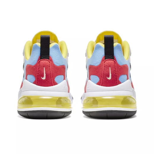 Nike (Nike) Летняя новая женская обувь Air Max270 React Air Cushion Shoes Комфортно повседневная амортизационная износостойкая спортивная обувь At6174-002 36