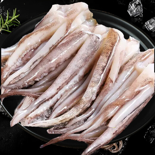 Fresh squid tentacles, fresh frozen two-legged octopus, fresh squid, squid, squid, skewers, legs, seafood, commercial wholesale 500g 3Jin Jin equals 0.5kg (with teeth and eyes removed)