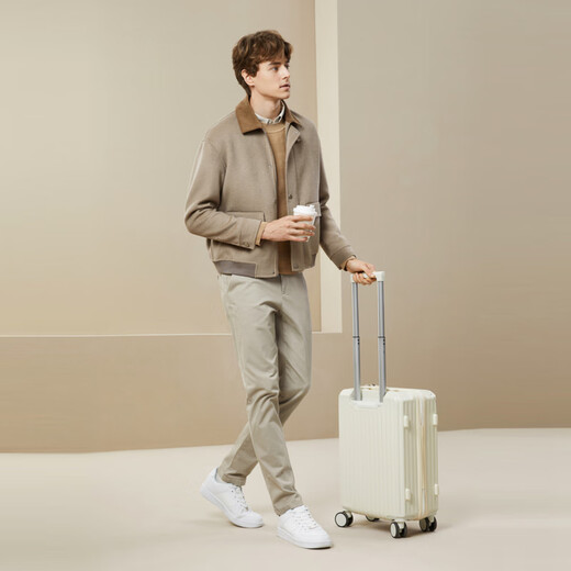 Veste à revers masculin à sept marques hiver laine décontractée laine à double face veste épaisse [en velours côtelé] 125JD70140 kaki 4xl (200)