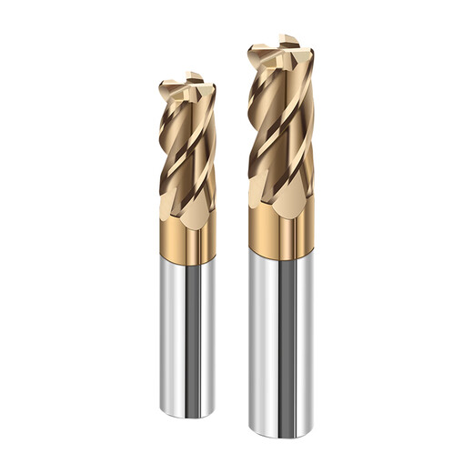 60 degree tungsten steel round nose milling cutter R angle carbide extended 75L100L steel bull nose cutter 10R0.2 R0.5 R1 6R0.5*15*6*50*4F*60S