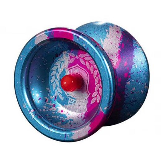 XQ game fancy yoyo professional yoyo ball dead sleep alloy metal yoyo children toy boy gift MJ camouflage blue
