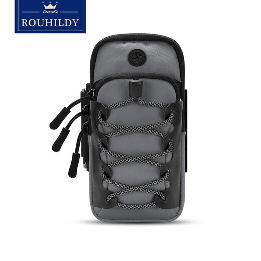 ROUHILDY running mobile phone arm bag running outdoor mobile phone bag men and women universal arm strap sports mobile phone arm sleeve wrist bag waterproof small mobile phone bag sky blue