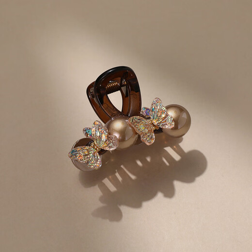 Chimera (CHIMERA) half-tied shawl hair clip for small hair, versatile butterfly edge clip bangs small clip hair clip girl birthday gift