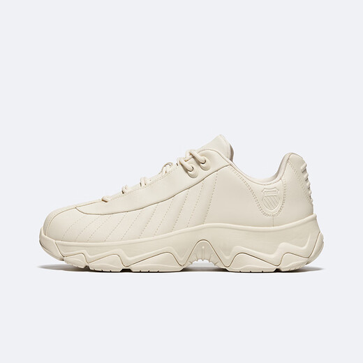 
KSWISS [ST329] Men's and Women's Casual Shoes 25 Spring New Fashion Fashion and All-match Couple Sports Shoes 9276 257 Tofu White/Fantasy Silver 37
