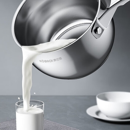 Konbach (KBH) pot set stainless steel non-stick wok household three-piece soup pot milk pot wok combination set