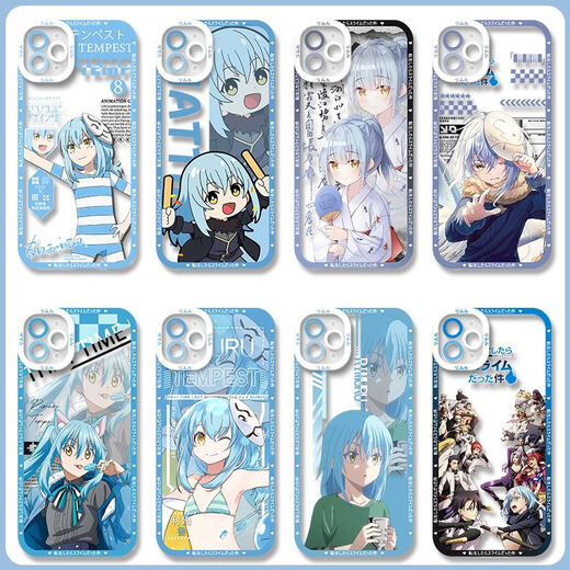 
About me reincarnation into a slime mobile phone case is suitable for Huawei Honor vivoOPPO Apple Xiaomi [Angelic Eye Transparent Shell] C13588 Apple Series - Model After placing an order, send it to customer service
