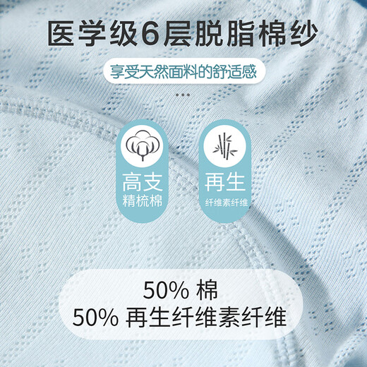 EVEBABY baby diapers pure cotton men and women babies can wash training pants and exercise in the toilet. Newborn gauze underwear ring diapers [anti-bacterial breathable] Cartoon Bingdun- 3 packs 100 sizes [suitable for 18-24 Jin [Jin equals 0.5 kg]]