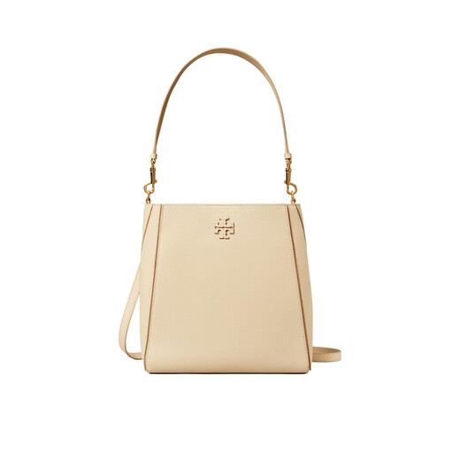 Tory Burch TB Bolsa para mujeres Tang Li Baiqi McGraw McGraw Deformación mediana Boleto de un solo hombro Bolsa Crossbody Bags [regalo] Cheese White 158499 724