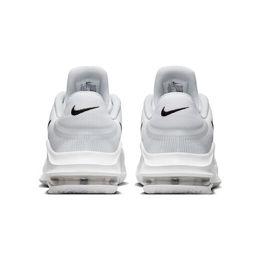 Nike Nike Chinese Valentine's Gift Chaussures de basket-ball masculin Impact 4 Practical Sports Chaussures DM1124-100 Blanc et noir 43