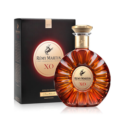 人头马（Remy Martin）洋酒 XO 优质香槟区干邑白兰地 新老包装 随机发货 700mL 1瓶