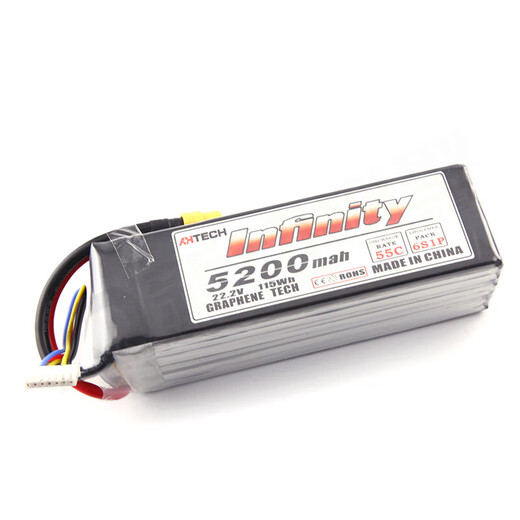 Customized Huapai 6S lithium battery model aircraft 1200 1400 1500 2600 3000 3300 5400mAh55 6S 4400mah 75C T plug