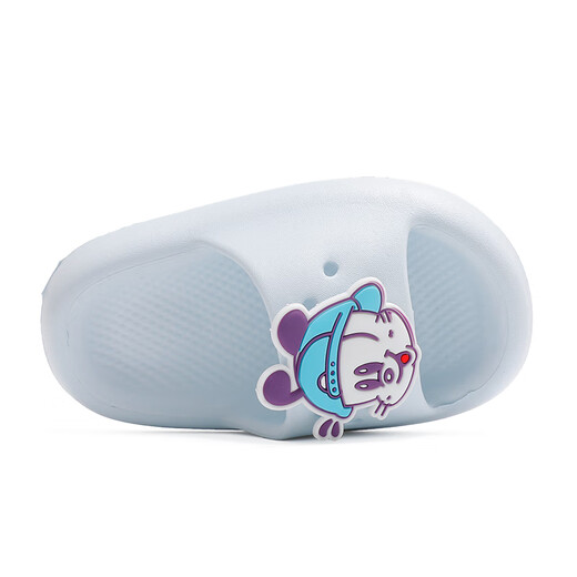 Babudou children's shoes boys' slippers summer indoor soft-soled baby sandals children's shoes 117542009 stone blue 220