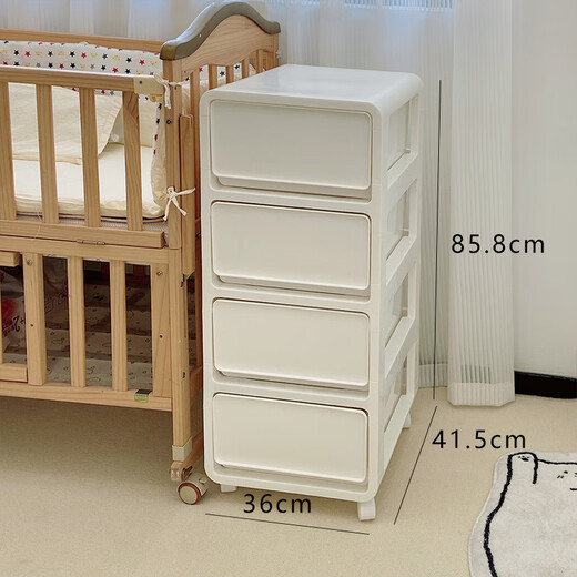 Bedside hanging basket baby storage rack bedside crib hanging storage hanging bag fence diaper table storage box storage basket surround * 3 + three-in-one hanging basket * 1 4c