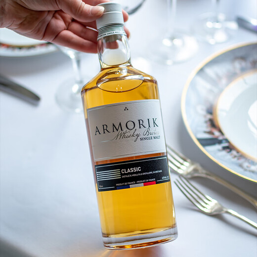 艾摩宴客（ARMORIK）法国布列塔尼单一麦芽威士忌原瓶进口洋酒 艾摩宴客经典威士忌700ml
