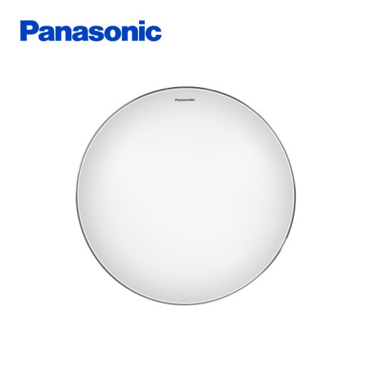 松下（Panasonic） led吸顶灯金银边圆形卧室灯简约大气遥控调光客厅书房照明灯具 18W双银色边卧室吸顶灯HHXC1048L