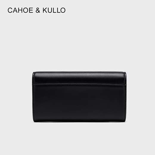 CAHOE KULLO official website bag women bag long wallet women 2025 new fashion clutch women card bag multiple card change Jazz fantasy black-ck women bag Chinese Valentine's Day birthday gifts for girlfriend to wife Summer practical and hearty high-end feeling for girlfriend