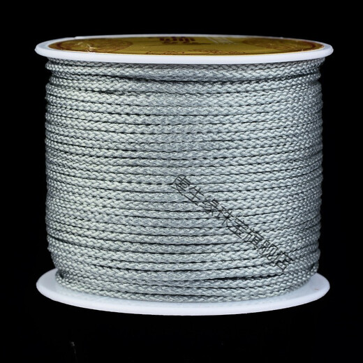 Jiemo Wenwan thread wear-resistant rope non-elastic hand string rope Buddha beads hand-woven jade thread hand rope beaded bracelet wear Wei-Mambo rope 1.2 (brown)/roll