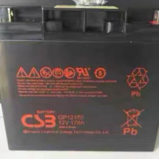 CSBCSB蓄电池GP1272F2 12V7.2AH HR1234WF2 HR1236W 7 F2 UPS12460F2 GP12170 F2 (12V17AH)