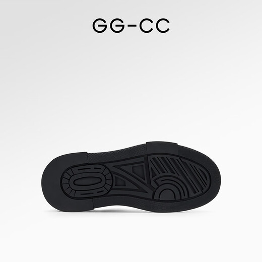 GG-CC [Phantom of Starlight] Nouveau automne Fashion Fashion Shoes semelles véritables Chaussures décontractées en cuir pour femmes G24x9712 Black 36