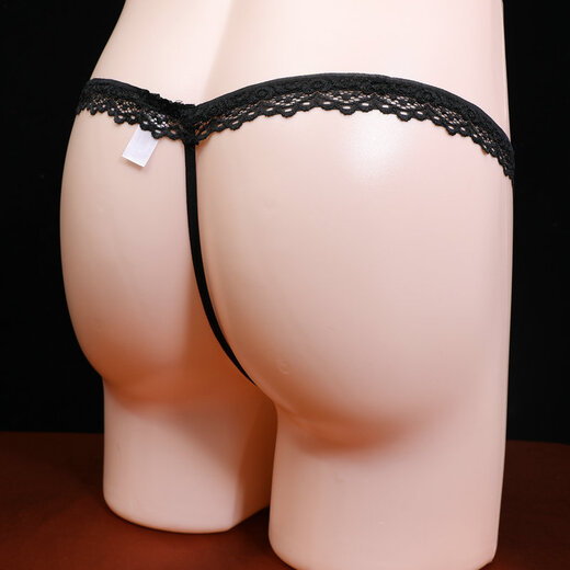 Herrenunterwäsche pervertiert, vollständig transparent, Strümpfe, niedrige Taille, sexy große Größe des Tanga -Geschlechts von Herren -Tanga -Geschlechtsnecke Hauttonöffnung