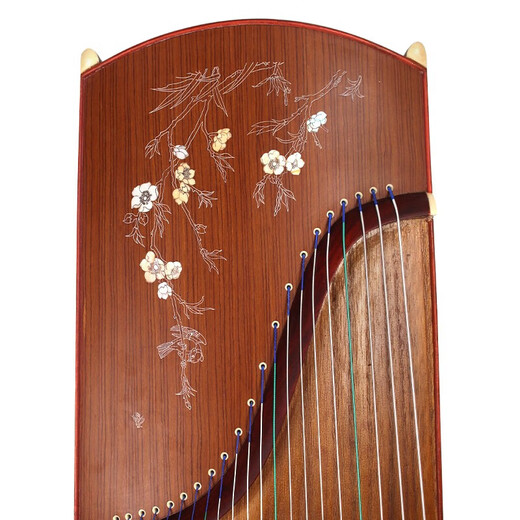 Dunhuang Brand Guzheng 689l est plein d'une auspiosité colorée, de dix miles de brise de printemps, des débutants jouent de