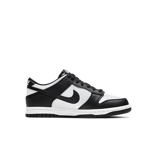 Nike (Nike) Frauenschuhe 2025 Frühling neuer Dunk Low (GS) Frauen Schwarz-Weiß-Panda Low Top Wear-Resistant Sports Schuhe CW1590-100 38