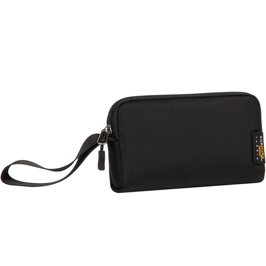 OLOEY Nylon Handbag Men's Mobile Bag Mini Clutch Coin Bag Simple Wallet Black