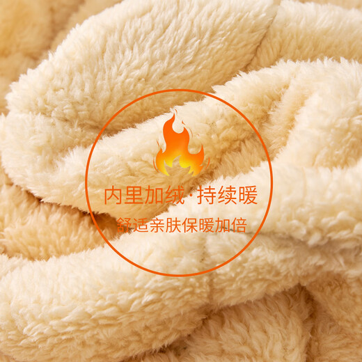 Yu Zhaolin thermal vest men's thickened velvet quilted inner wear sleeveless vest for middle-aged and elderly men