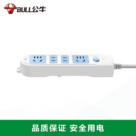 Bull-Steckdose, neuer nationaler Standard-Hauptsteuerschalter mit zwei Positionen, 2-Positionen-Steckdose für Wohnheime, Steckleiste, Steckleiste, Steckleiste, GN-612, 4-Positionen-Hauptsteuerung, 1,8 Meter