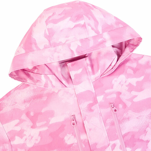 
LALABOBO dopamine camouflage medium-length windbreaker for women's autumn new loose light outdoor work jacket LBDC-WSDW13 pink regular M