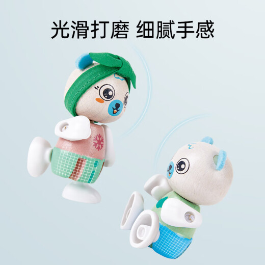 Hape Doll Playing House Toys Wooden Pony Club Panda House Elephant Koala Polar Bear Familia E3527 Familia elefante