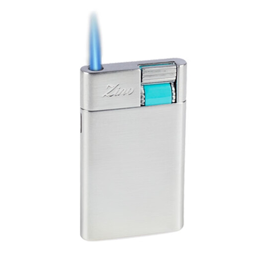Davidoff ZINO series windproof flame-embellished lighter New Year's Eve gift New Year's gift Silver ZM Large