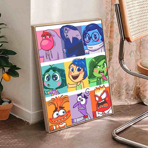 Mind Agent Team DIY Digital Oil Painting Handgefüllte Färbung Acrylölmalerei Cartoon Cartoon Cartoon handgezeichnetes Malmal
