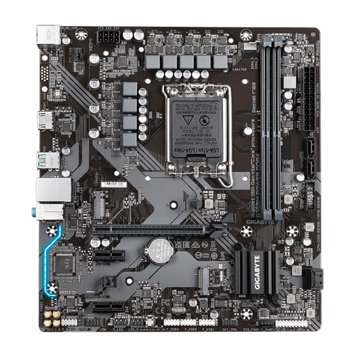 技嘉 i3 13100F/14100F/12100F盒装搭H610/B760 主板CPU套装 板u套装 B760M POWER DDR4 进阶推荐 i3 12100 4核8线程（带核显）