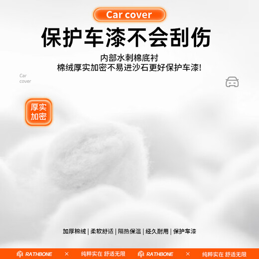 RATHBONE Honda CRV special car cover, full car cover, sun protection, rain and snow protection, thickened Oxford cloth, universal for all seasons