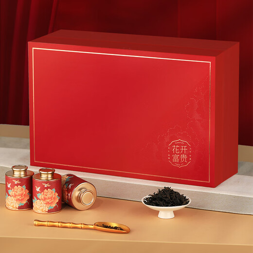 Shengming Family Dahongpao Tea Special Oolong Tea Wuyishan Rock Tea Small Boad Box Box Gift Gift Alders