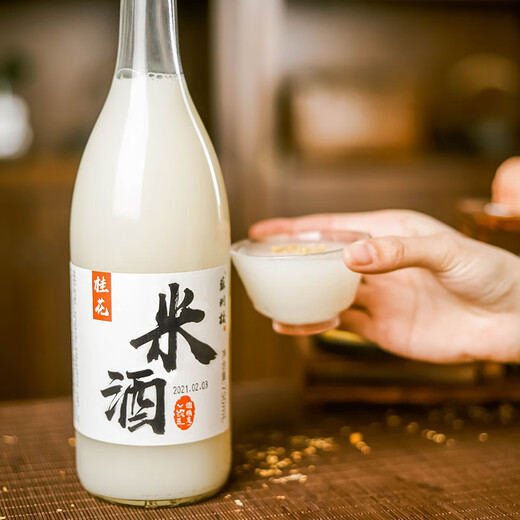 苏州桥5度桂花米酒 整箱装750ml*6瓶 低度糯米酒酿 苏州特产 