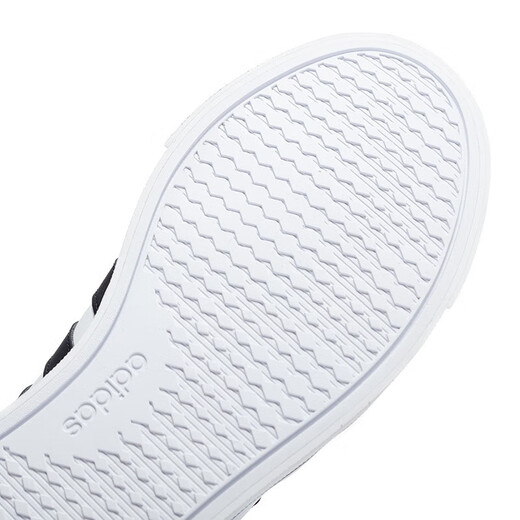 Chaussures officielles adidas Chaussures masculines Nouveau-style de printemps masculines Toile résistante à l'usure de la mode Low top-usure de sport décontractée GW8373 / Surface en cuir / blanc 41