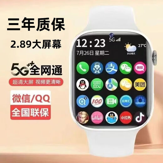 小米手机适用2023新款5G电话手表防水3-15岁初高中小学生插卡 5G全网通先行版[支付+定位+AI语 [质保三年+收藏送表带]