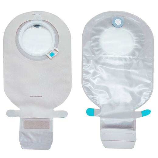 康乐保Coloplast胜舒Mio 造口袋11453两件式造瘘袋 二件式透明造口袋造漏袋 5个11453透明口袋+5个16961深凸底盘