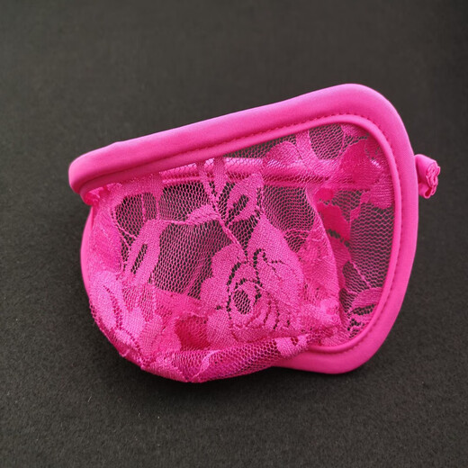 Long Night Sexy Men's C-string Invisible T-Pants Lace Men's Sexy Underwear Tempts Couples into Love Yellow One Size