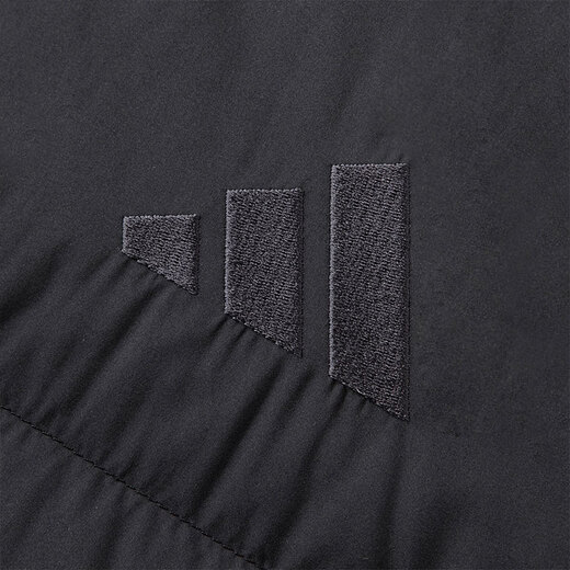 阿迪达斯 （adidas）男装羽绒服 冬季新款户外训练运动服防风保暖连帽羽绒夹克外套 JV6187/黑色/鸭绒绒子含量：80% M (175)